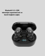 Gürültü Azaltmalı Mikrofonlu Bluetooth Kulaklık - Görsel 2