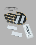 Kompakt Tasarımlı LED Jest Işığı – Selam ve Teşekkür Modları - Görsel 5