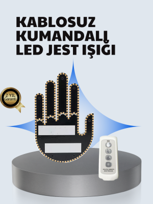 Uzaktan Kumandalı Çok Fonksiyonlu Araç Led Işığı