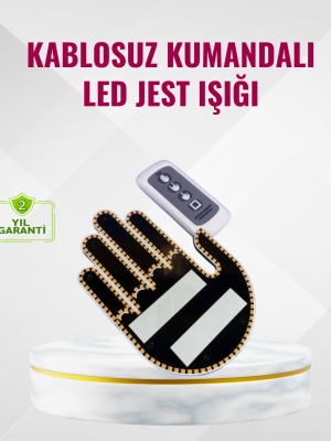 Naylon Bantlı Kolay Montajlı Araç Jest Işığı