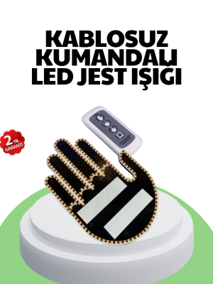 203 LED’li Yüksek Görünürlüklü Jest Işığı