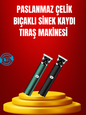 Ergonomik Tasarımlı Dayanıklı Metal Gövdeli Saç Kesme Makinesi