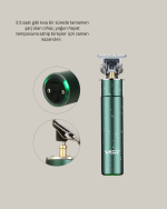 Ergonomik Tasarımlı Dayanıklı Metal Gövdeli Saç Kesme Makinesi - Görsel 2