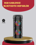 Çift Sürücülü Taşınabilir Kablosuz Hoparlör