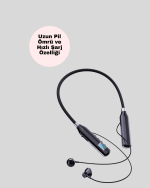 Gürültü Azaltmalı Mikrofonlu Kablosuz Bluetooth Kulaklık - Görsel 3