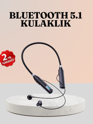 Suya Dayanıklı Manyetik Spor ve Günlük Kullanım Kulaklığı