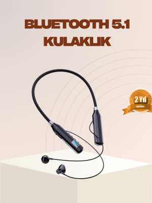 Bluetooth 5.1 Kablosuz Kulaklık – Net Ses ve Güçlü Bağlantı