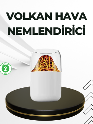 USB Şarjlı Volkanik Tasarımlı Buhar Makinesi