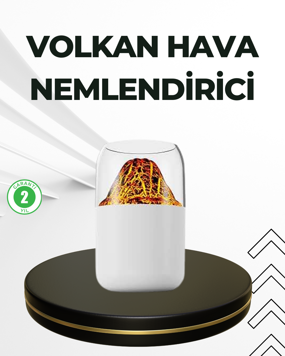 1210044_3-16.png USB Şarjlı Volkanik Tasarımlı Buhar Makinesi - Görsel 1