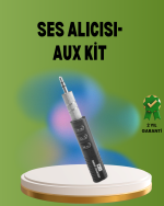 Hızlı Şarjlı Bluetooth Ses Alıcısı – Ev, Araç ve Ofis İçin