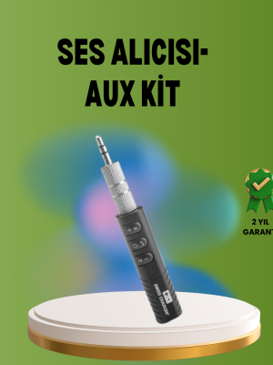 Hızlı Şarjlı Bluetooth Ses Alıcısı – Ev, Araç ve Ofis İçin