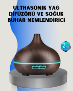 Ev ve Ofis İçin Sessiz Ultrasonik Hava Nemlendirici