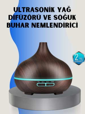 Ev ve Ofis İçin Sessiz Ultrasonik Hava Nemlendirici