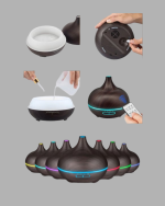 Ev ve Ofis İçin Sessiz Ultrasonik Hava Nemlendirici - Görsel 3