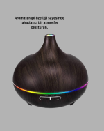 Ev ve Ofis İçin Sessiz Ultrasonik Hava Nemlendirici - Görsel 4