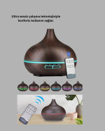 550ML Ultrasonik Hava Nemlendirici ve Aromaterapi Difüzörü - Görsel 5