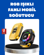 Manyetik Montajlı Dijital Ekranlı Telefon Soğutucu