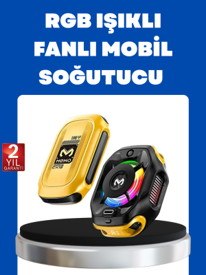 Manyetik Montajlı Dijital Ekranlı Telefon Soğutucu