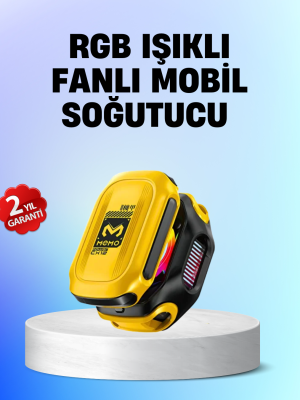 Yarı İletken Çipli RGB Işıklı Telefon Soğutucu