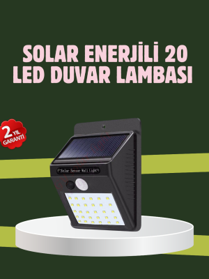 Kablo Gerektirmeyen Solar LED Bahçe ve Veranda Işığı