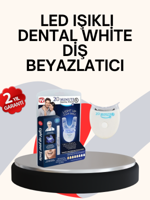Beyazlatma Kalemli LED Diş Parlatma Seti