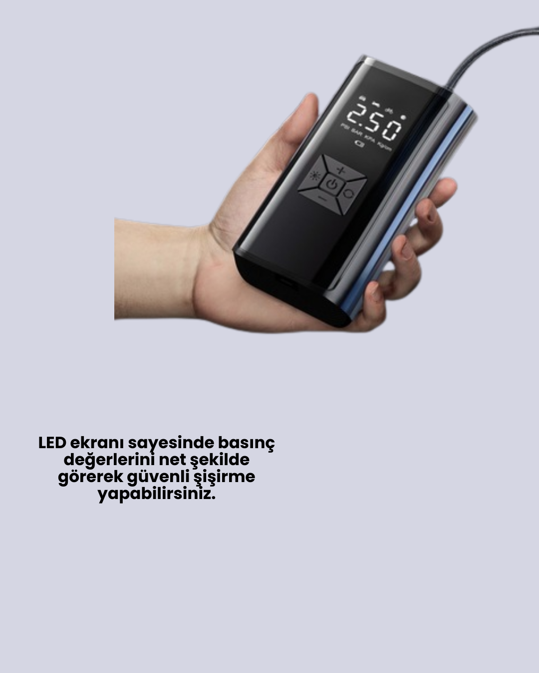 1210103_9-6.png Kablosuz Kullanımlı Dijital Kontrollü Taşınabilir Şişirme Cihazı - Görsel 4