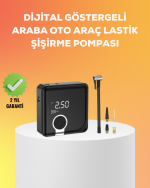 Çok Fonksiyonlu Akıllı Lastik Şişirme Cihazı