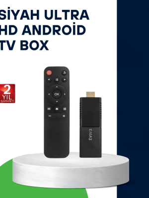 4K Ultra HD Android TV Stick – Tak Çalıştır Akıllı TV Cihazı