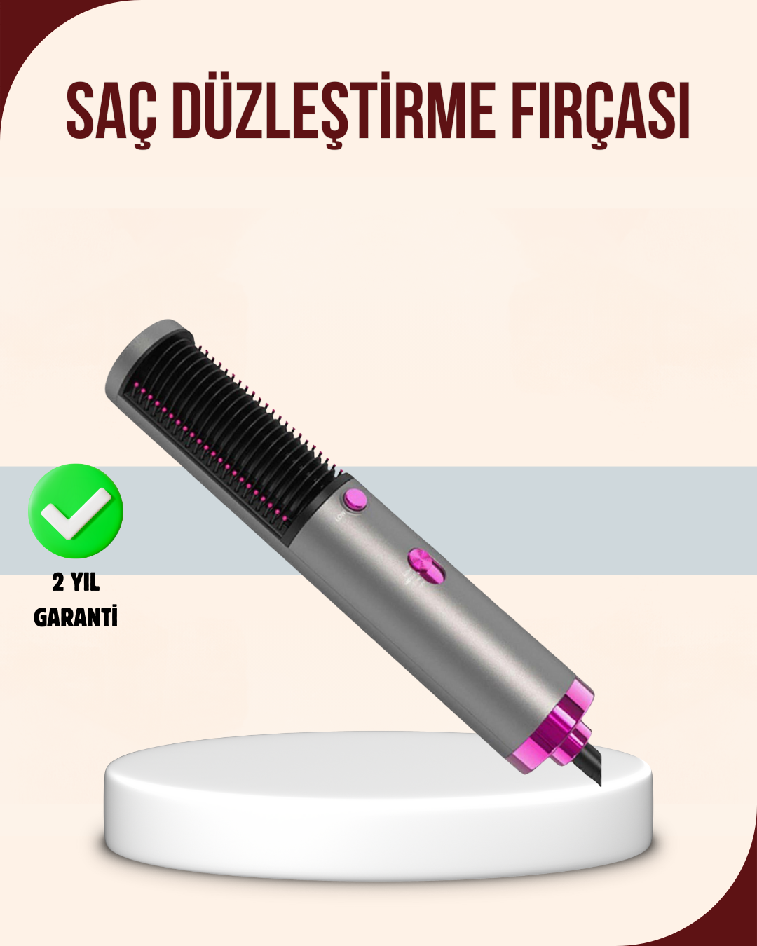 1210133_2-93.png Profesyonel İyon Teknolojili Sıcak Hava Fırçası - Görsel 1