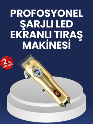 Ergonomik Tasarımlı, Hafif ve Taşınabilir Profesyonel Tıraş Makinesi