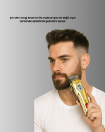 Ergonomik Tasarımlı, Hafif ve Taşınabilir Profesyonel Tıraş Makinesi - Görsel 4