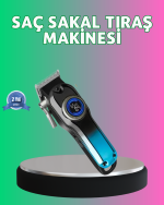 4 Limit Tarağı ve Ayarlanabilir Kesim Uzunluğu Saç Makinesi