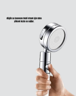 Masaj ve Yağmur Modlu Su Tasarruflu Duş Başlığı - Görsel 2