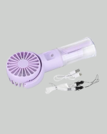 Taşınabilir Şarjlı Su Buharlı Mini Klima Fan - Görsel 4