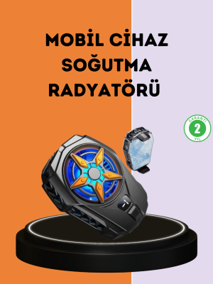 Evrensel Uyumlu Type-C Şarjlı Cep Telefonu Radyatörü