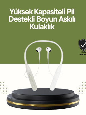 Spor ve Günlük Kullanım İçin 100 Saatlik Kablosuz Kulaklık