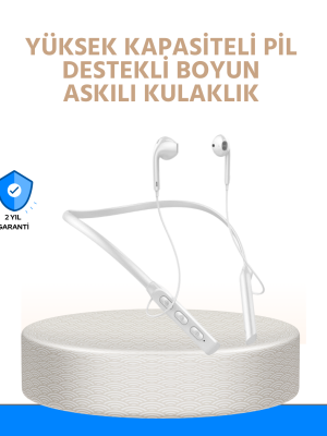 Gürültü Azaltıcı Ergonomik Boyun Askılı Kablosuz Kulaklık