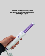 Profesyonel Saç Kıvırma Makinesi – 32 mm Geniş Bukle Maşası - Görsel 2