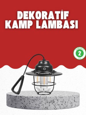 Açık Hava Etkinlikleri İçin Çam Kozalağı Gece Işığı