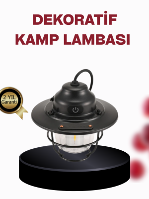 Su Geçirmez Taşınabilir Çadır Gece Lambası
