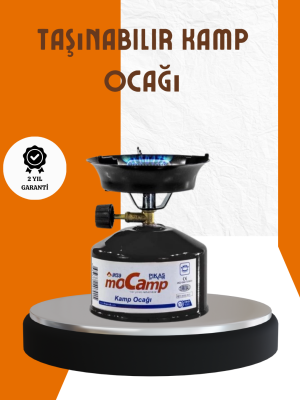 Taşınabilir Metal Gövdeli Kamp Ocağı Seti