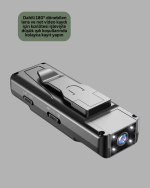 Gece Görüşlü Döngüsel Kayıt Destekli Mini Kamera - Görsel 3