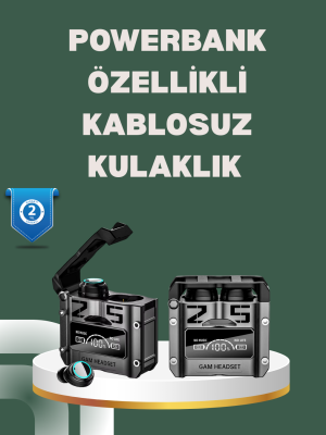 Yüksek Ses Kaliteli Kablosuz Bluetooth Kulaklık Suya Dayanıklı