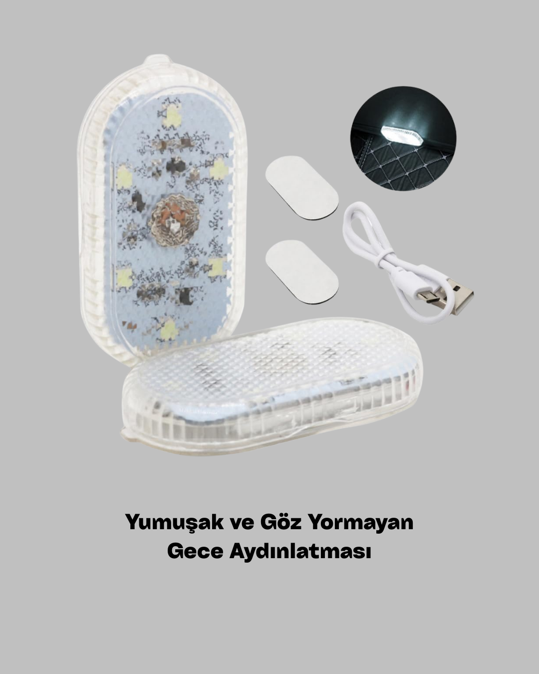 1210251_9-156.png Araç İçi ve Ev Kullanımı İçin 7 Renkli Dekoratif LED Lamba - Görsel 4