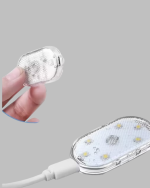 7 Renk Modlu Dokunmatik Sensörlü Mini LED Araç İçi Lamba - Görsel 5