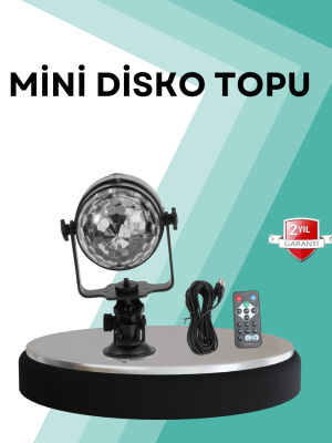 Uzaktan Kumandalı RGB Disko Projektör Işığı