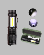 Alüminyum Gövdeli 2000 Lümen Güçlü LED El Feneri - Görsel 4