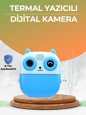 48MP Çocuk Kamera Oyun ve Müzik Destekli Termal Yazıcı