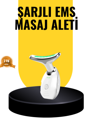 Kablosuz Şarjlı Yüz Masaj Cihazı | Cilt Yenileyici ve Nem Dengeleyici