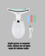 Kırışıklık Önleyici Güzellik Cihazı | Mikro Akım Masaj ve Isı Terapisi - Görsel 5